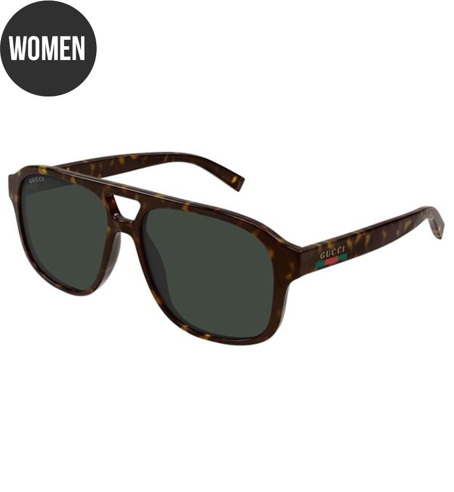 GG1856S 002 Sonnenbrille - Braun und Grün