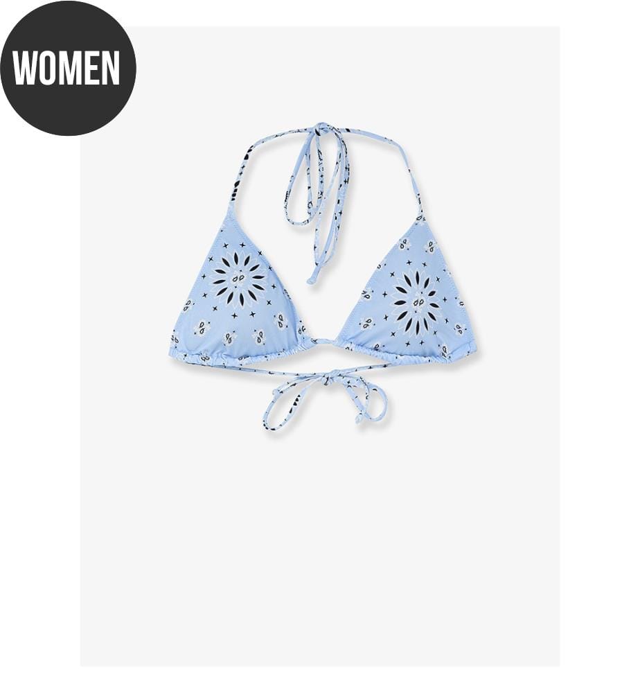 Top bikini Leah con stampa Bandana - Bandannaround