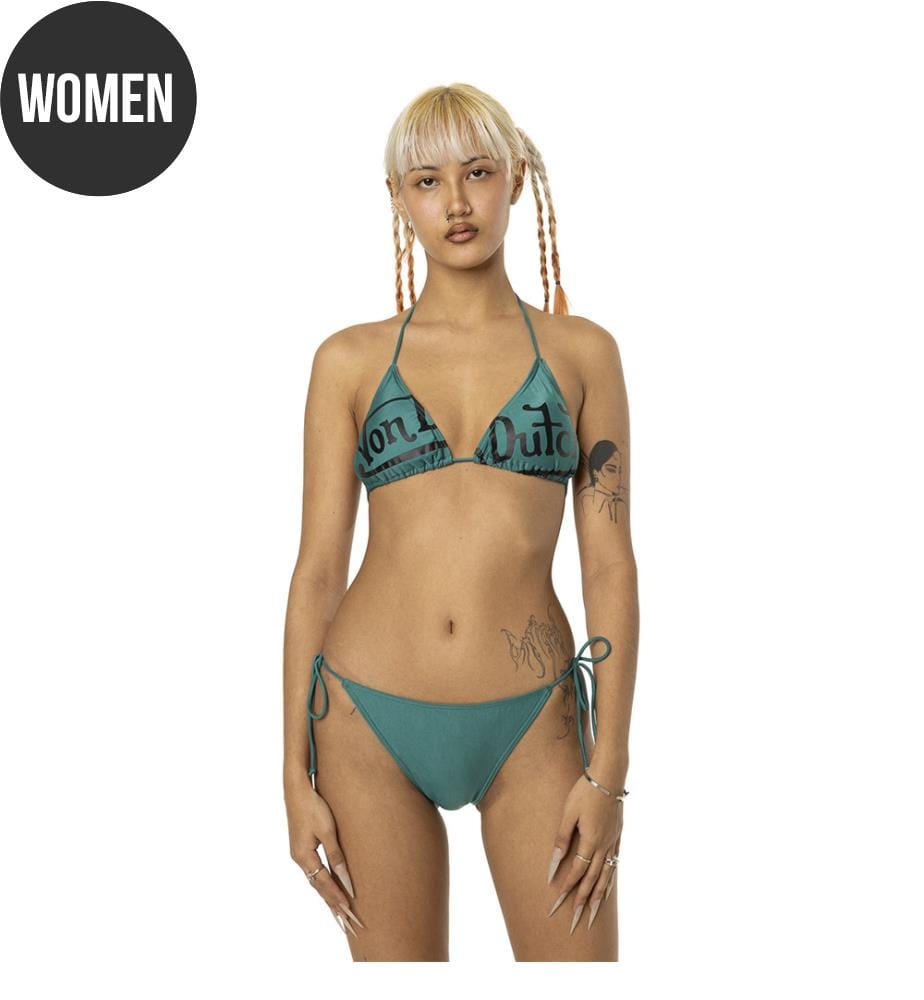 Costume da bagno - Verde e nero