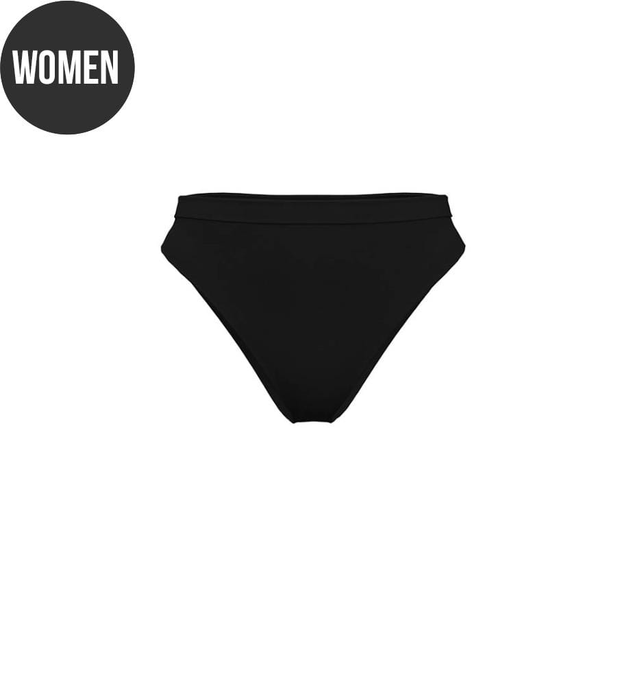 Bas de Bikini Essential High Waist - Noir
