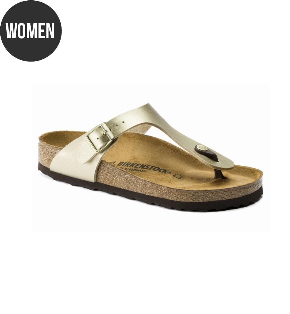 Gizeh Birko-Flor Sandalen - Gold