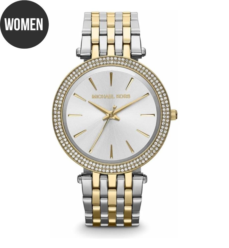 Quarzuhr Darci Silber und Gold - 39 mm