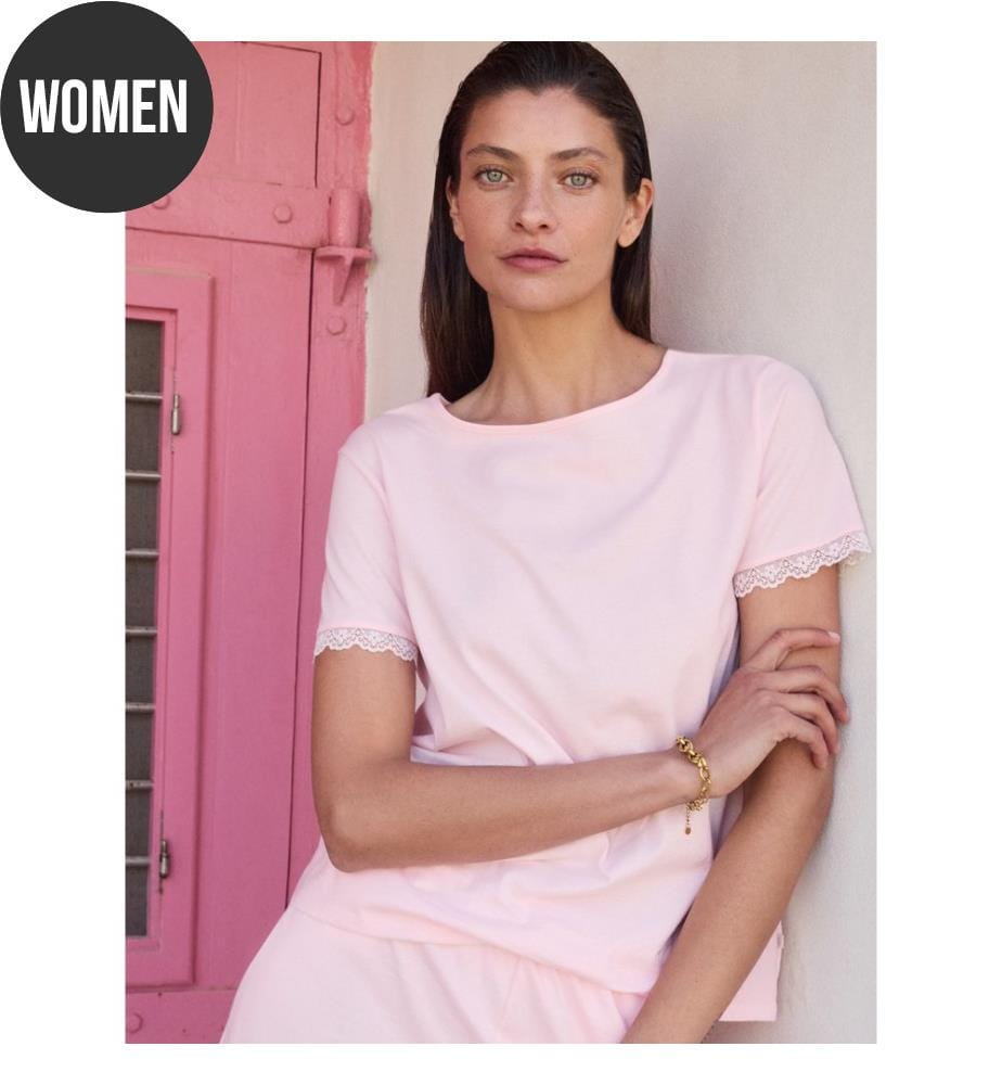 Shirt kurzarm - Frappe Rose-Pink