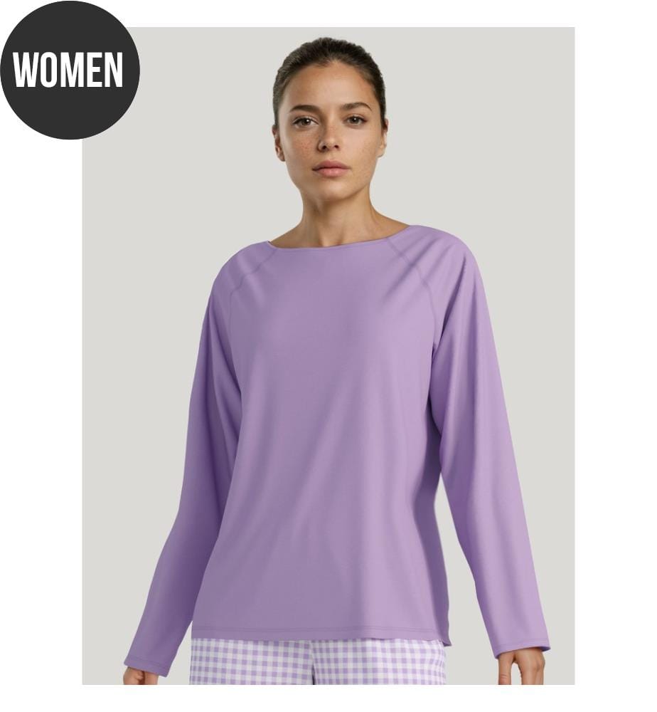 T-shirt à manches longues - Digital Lavender