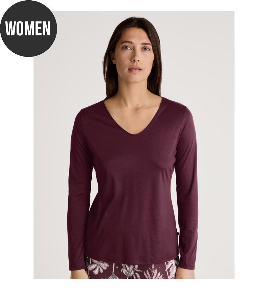 Langarmshirt - Port Royal Red