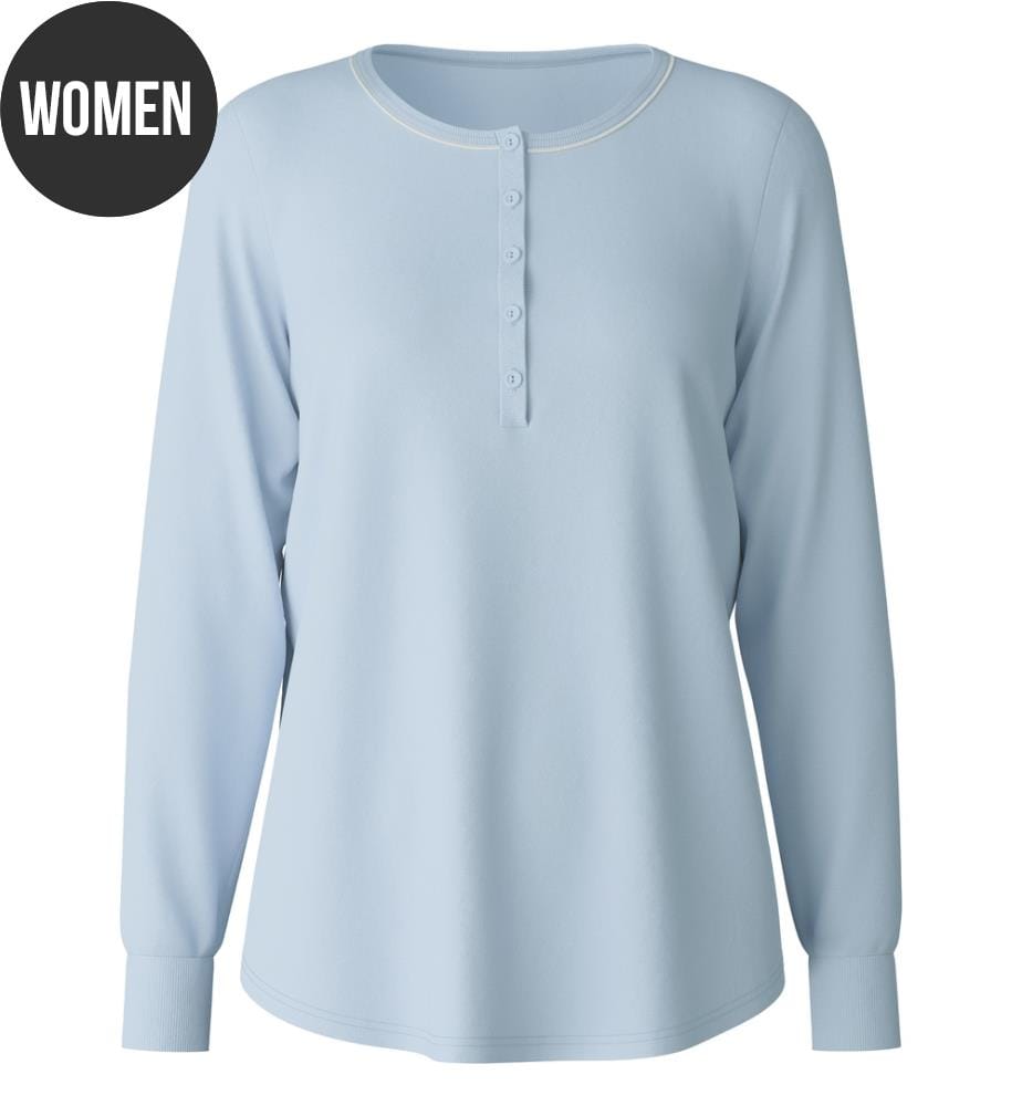Shirt langarm - Harmony Blue