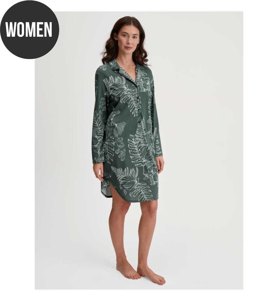 Chemise de nuit - Vert émeraude foncé