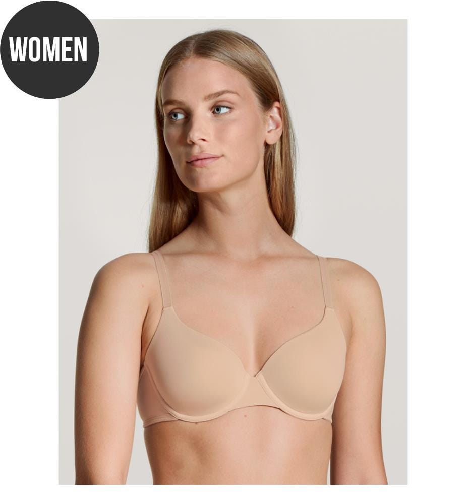 Soutien-gorge à coques avec armatures - Rose Teint