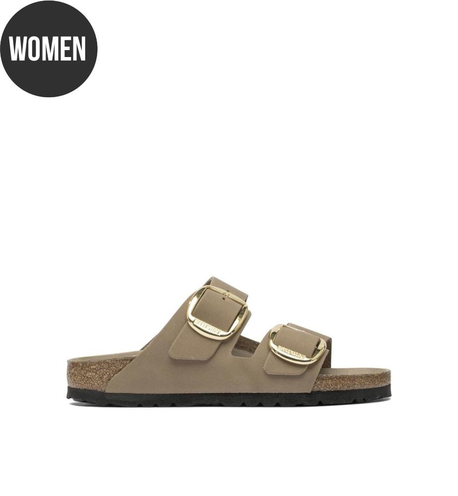 Arizona Big Buckle low Sandalen - Braun