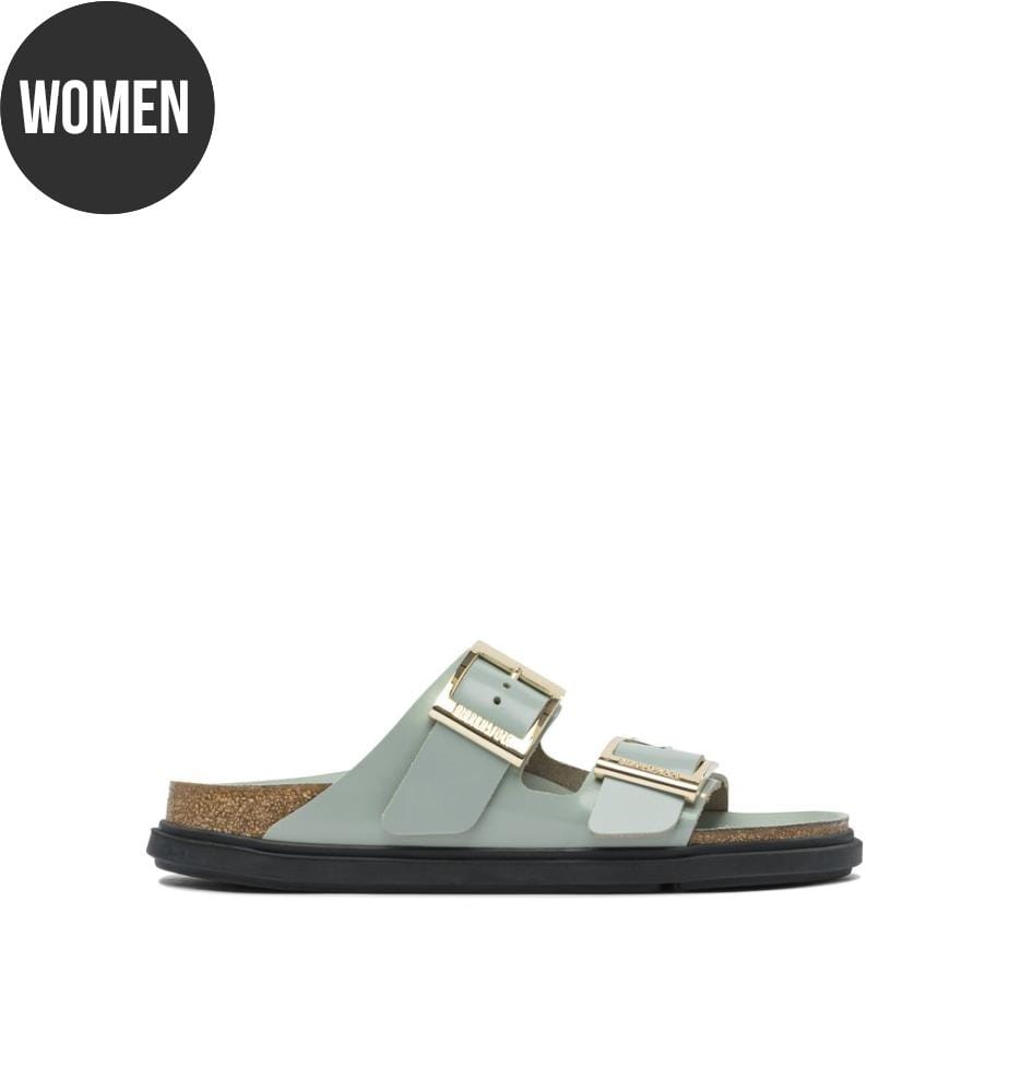Arizona Droplet Buckle low Sandalen - Grün