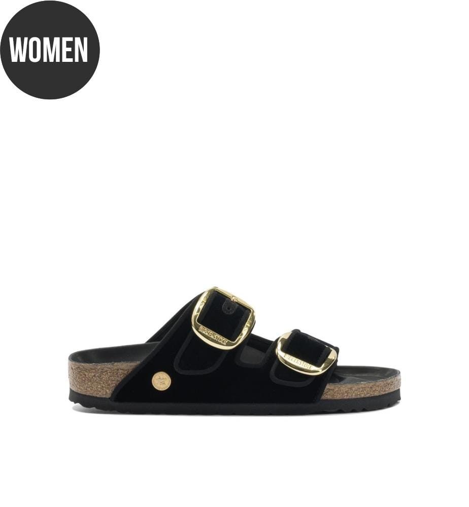 Arizona Big Buckle low Sandalen - Schwarz
