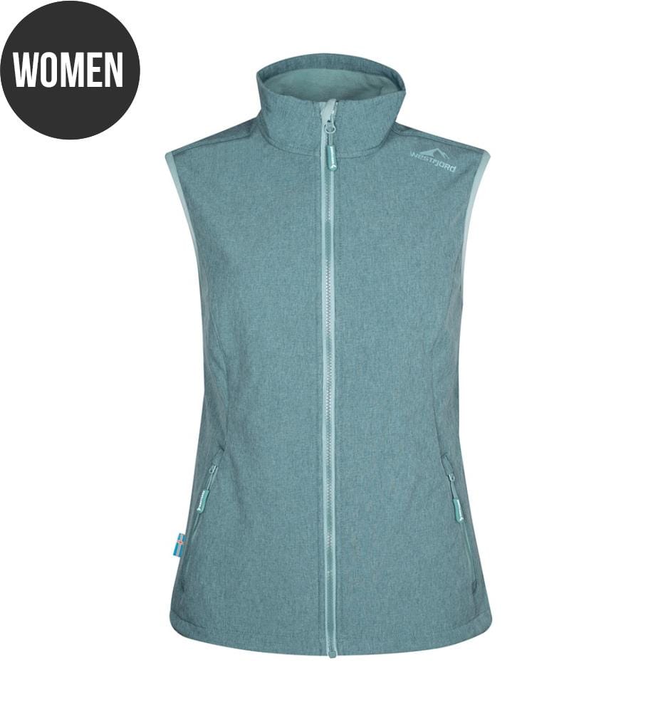 Gilet Eldfjall Pour Femme - Vert Glacier