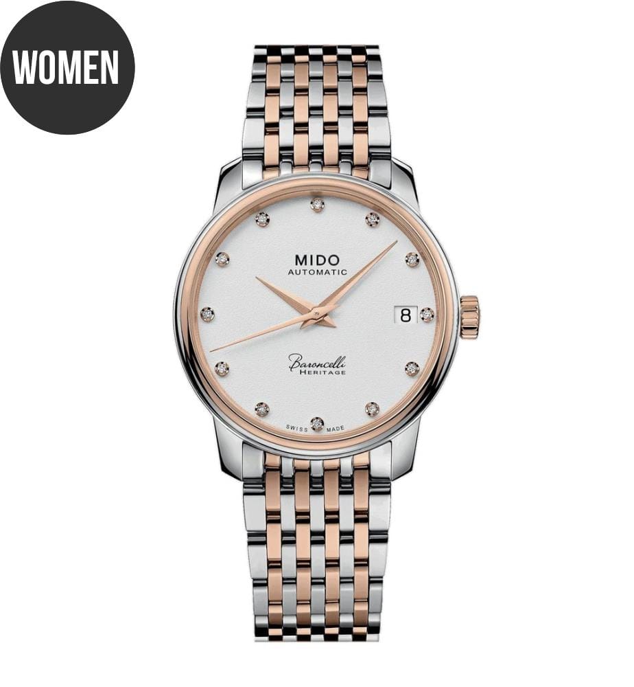 Automatic Watch - Grey & White