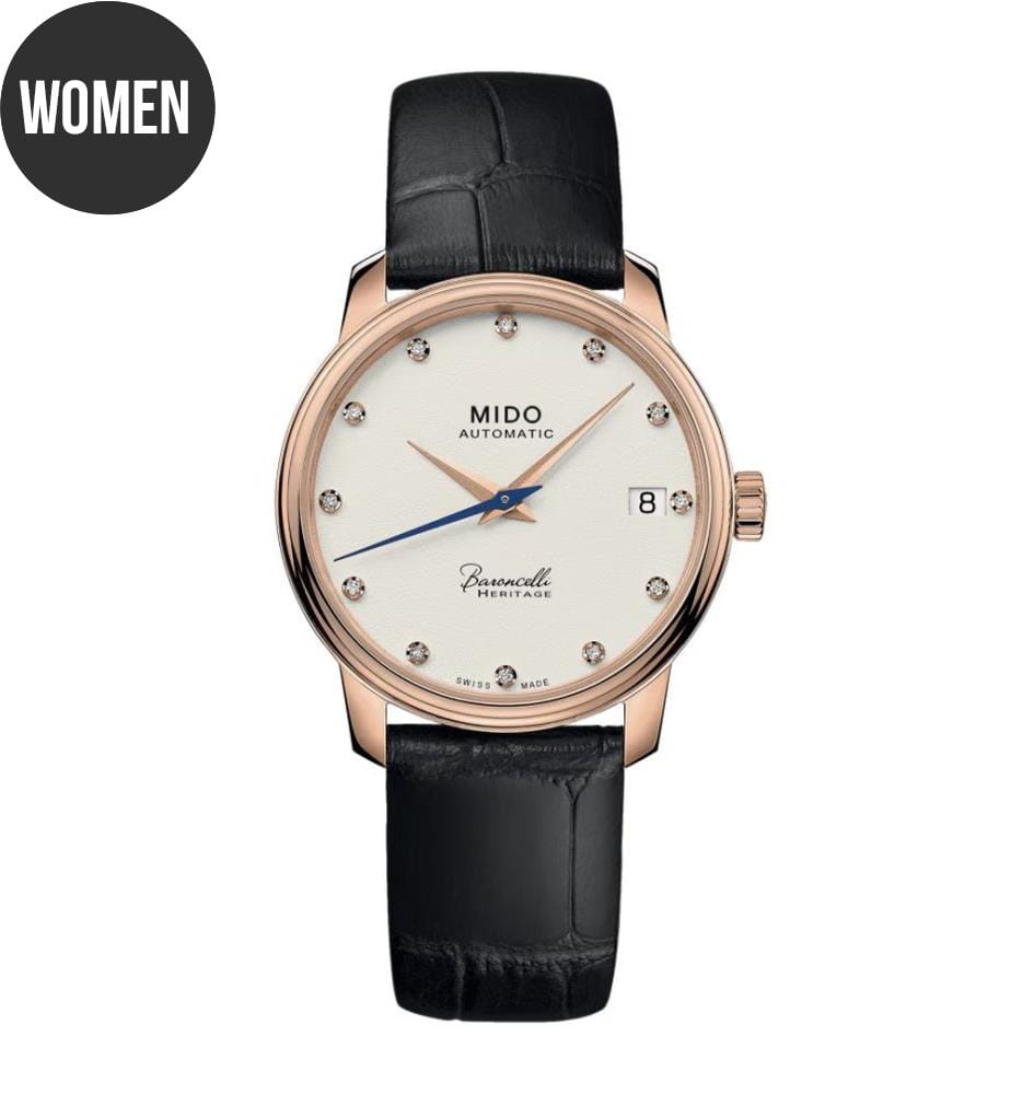 Montre automatique - Rose & Black & White