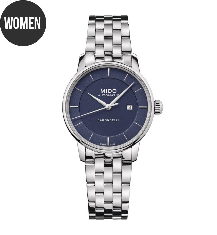 Automatic Watch - Grey & Blue