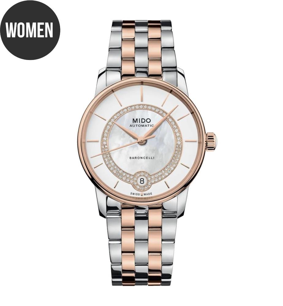 Automatic Watch - Grey & White