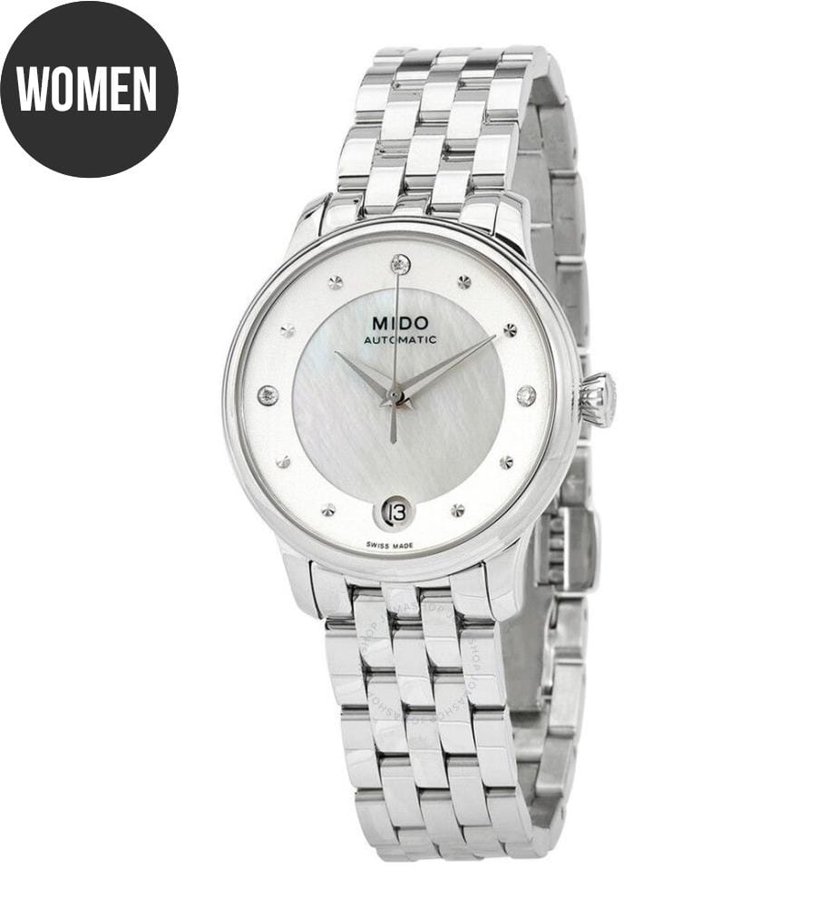 Automatic Watch - Grey & White