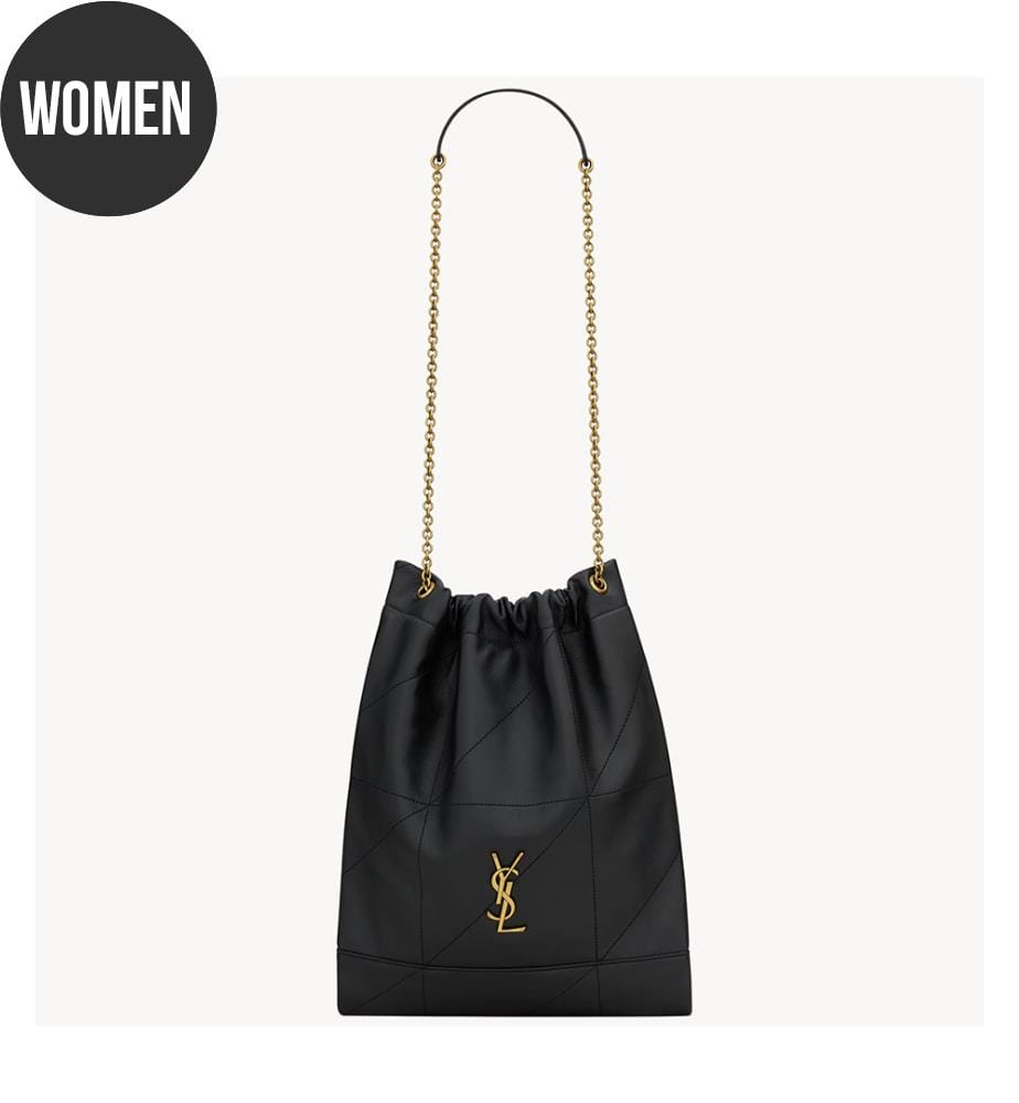 Jamie Pochon Tasche aus Lammleder - Schwarz