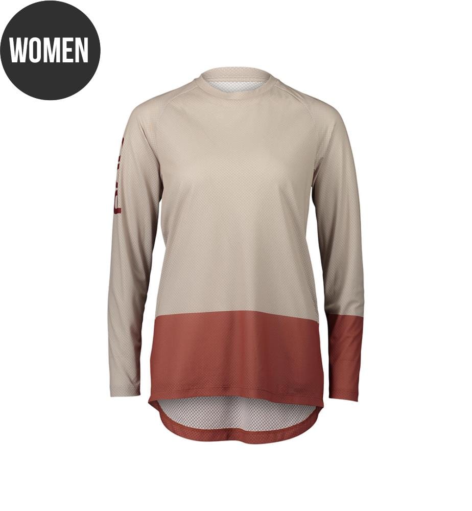 Jersey MTB Pure LS Jersey - Light Sandstone Beige, Himalayan Salt