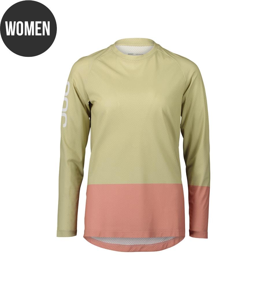 Trikot MTB Pure LS Jersey - Prehnite Green, Rock Salt
