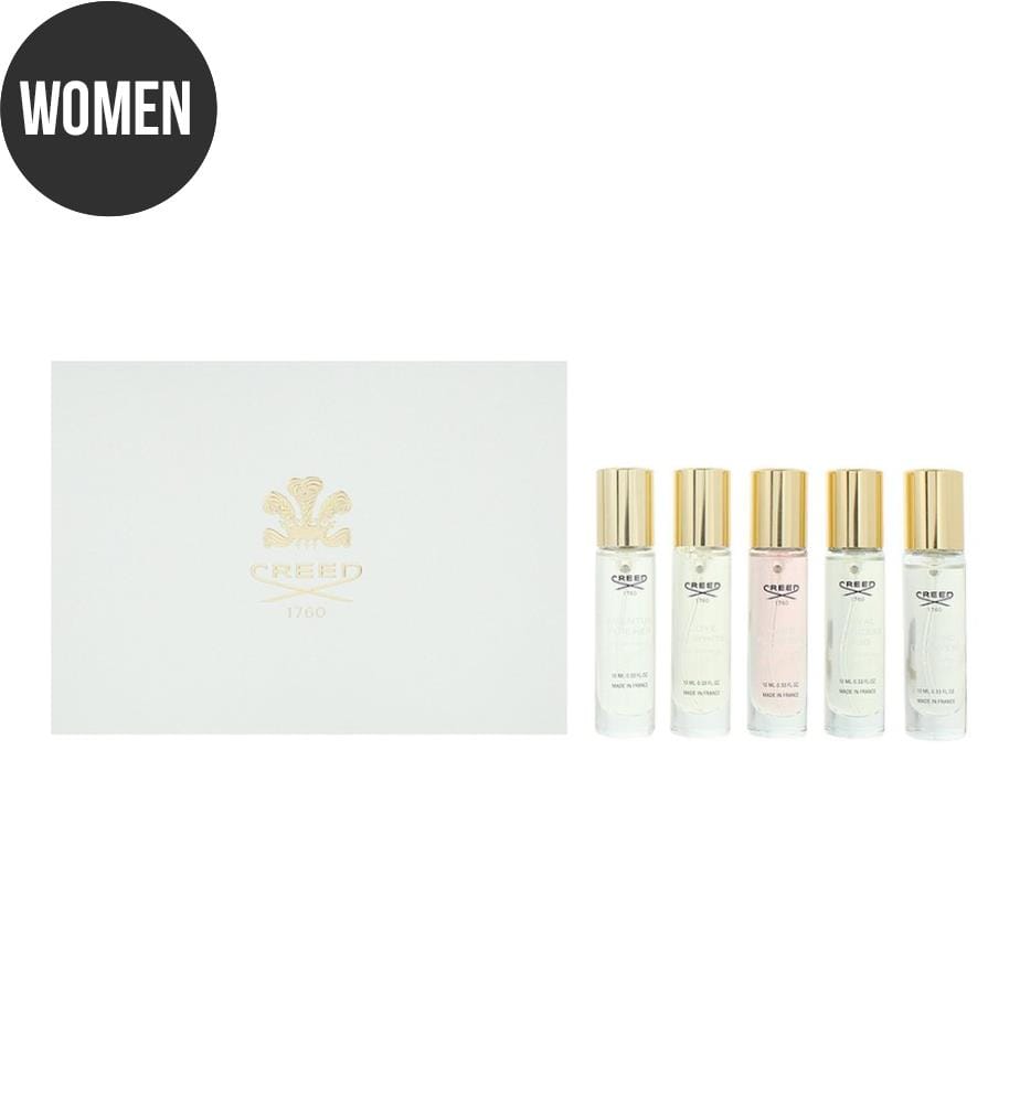 5 Piece Set Aventus Eau de Parfum - Love In White Eau de Parfum - Wind Flower Eau de Parfum - Royal Princess Oud - 5 x 10 ml