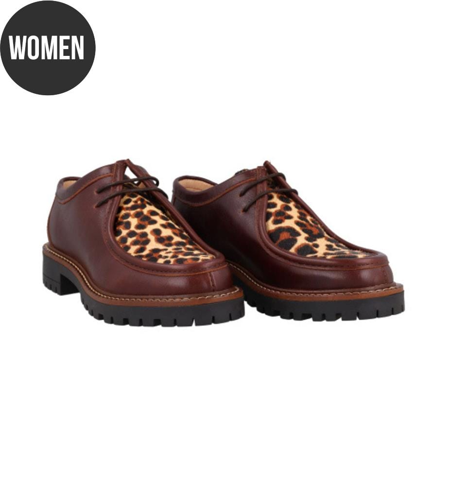 Dressing-Schuhe aus Leder - Burgunderrot