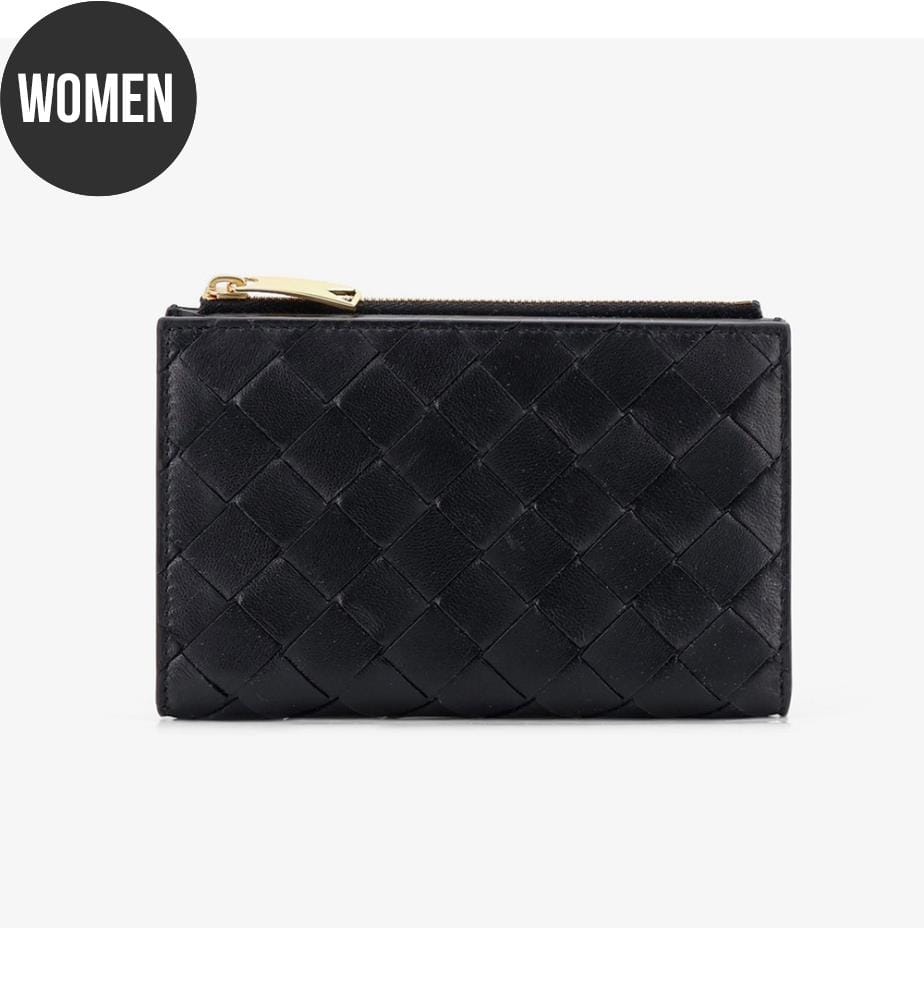 Lederbrieftasche – Schwarz