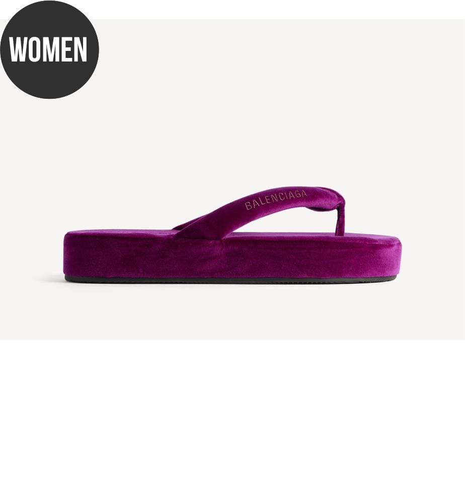 Jet Lag Flip-Flops - Violett