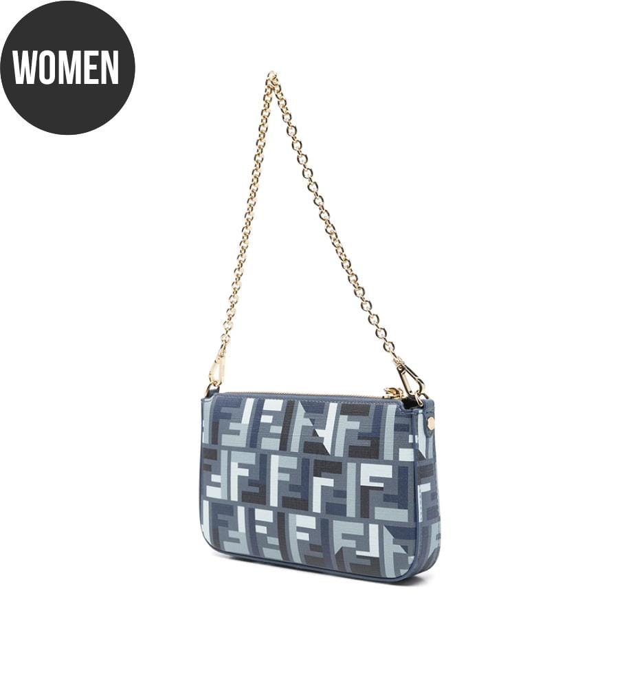 Sac à main à Baguette - Bleu