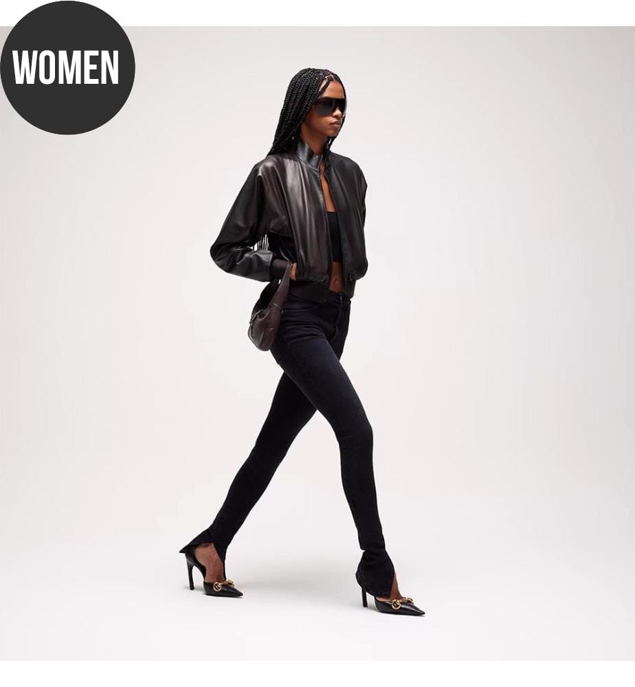 Jean skinny en denim délavé - Noir