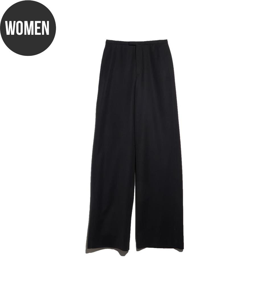 Pantalon en laine légère - Noir