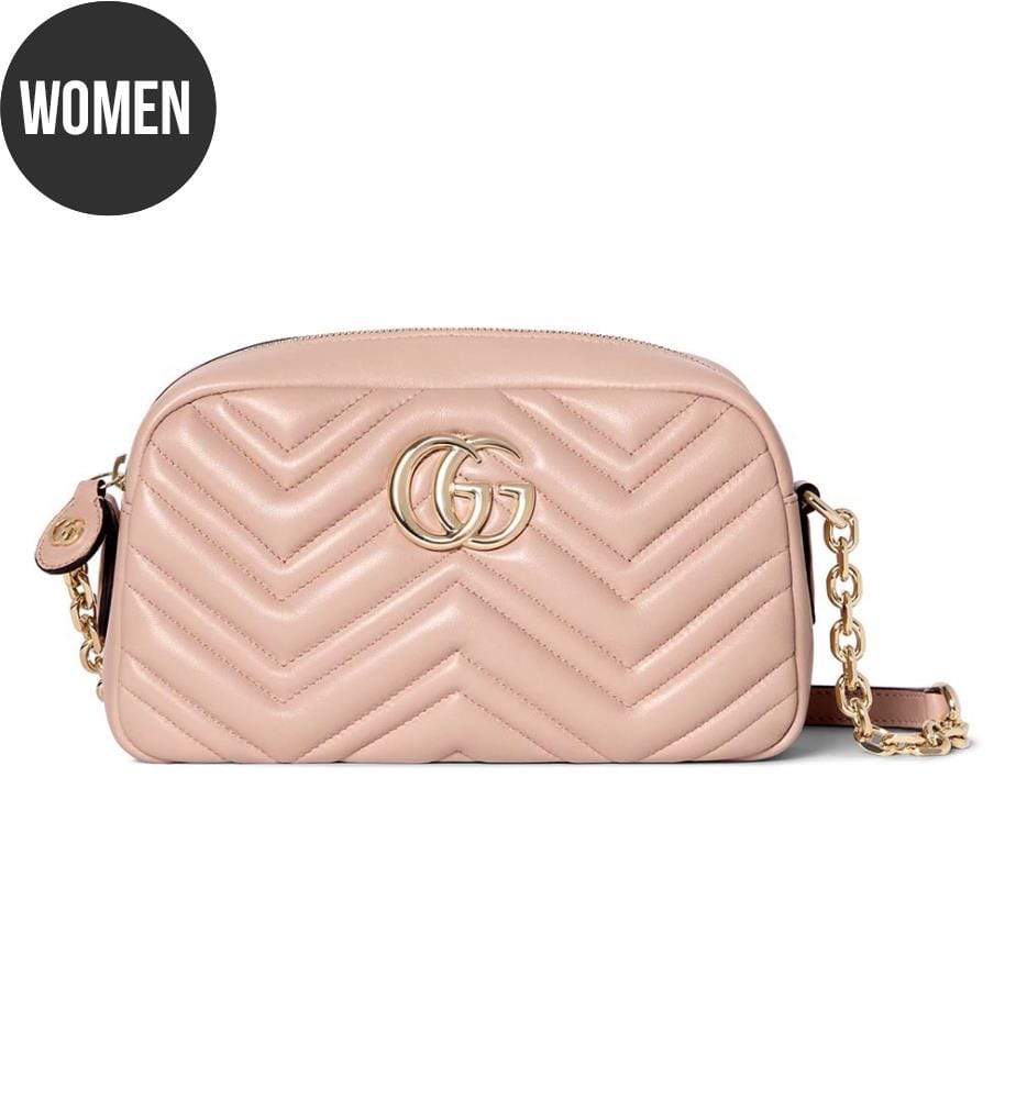 Kameratasche „Marmont“ – Rosé-Beige