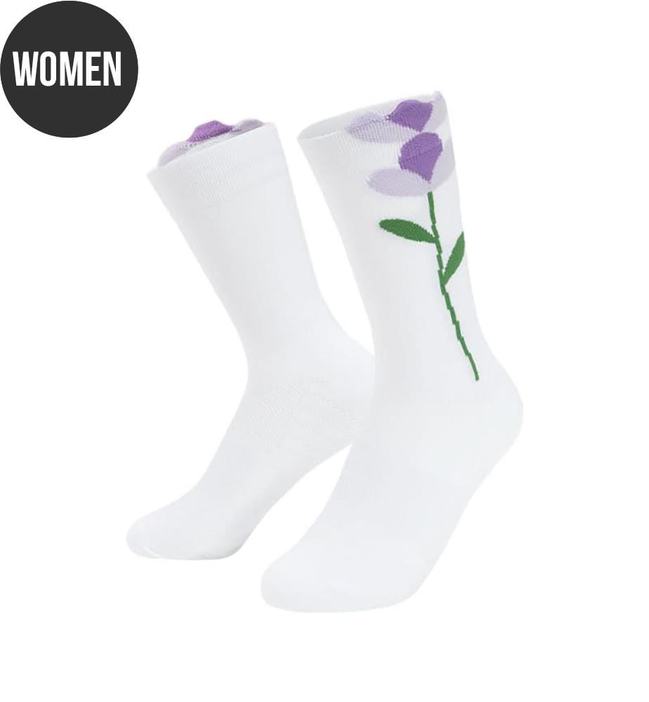 Chaussettes De Cyclisme - Blanc