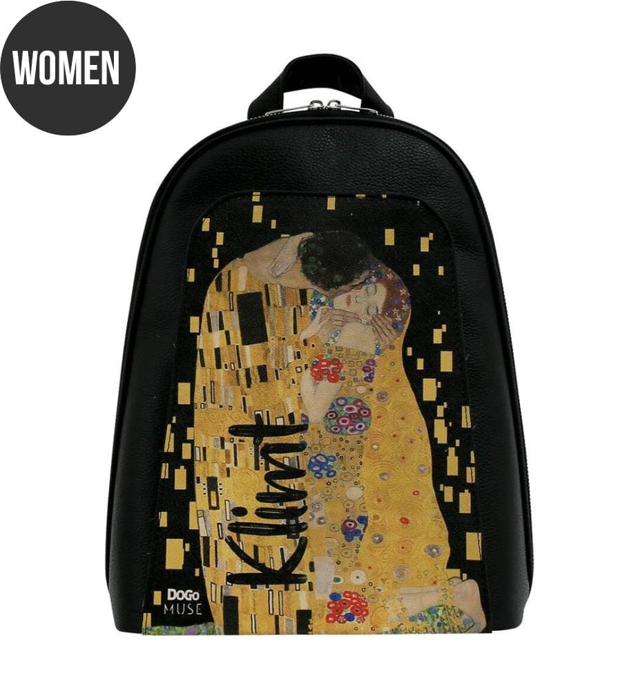 Sac à Dos Vegan Gustav Klimt The Kiss Muse Design - Multicolore