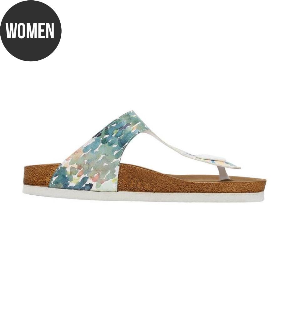 Flip-Flops Colors of Patterns - Multicolor