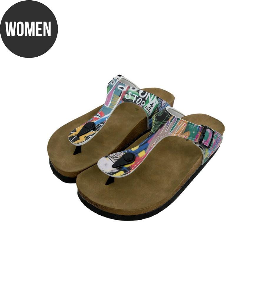 Flip-Flops No More Drama-Motiv - Multicolor