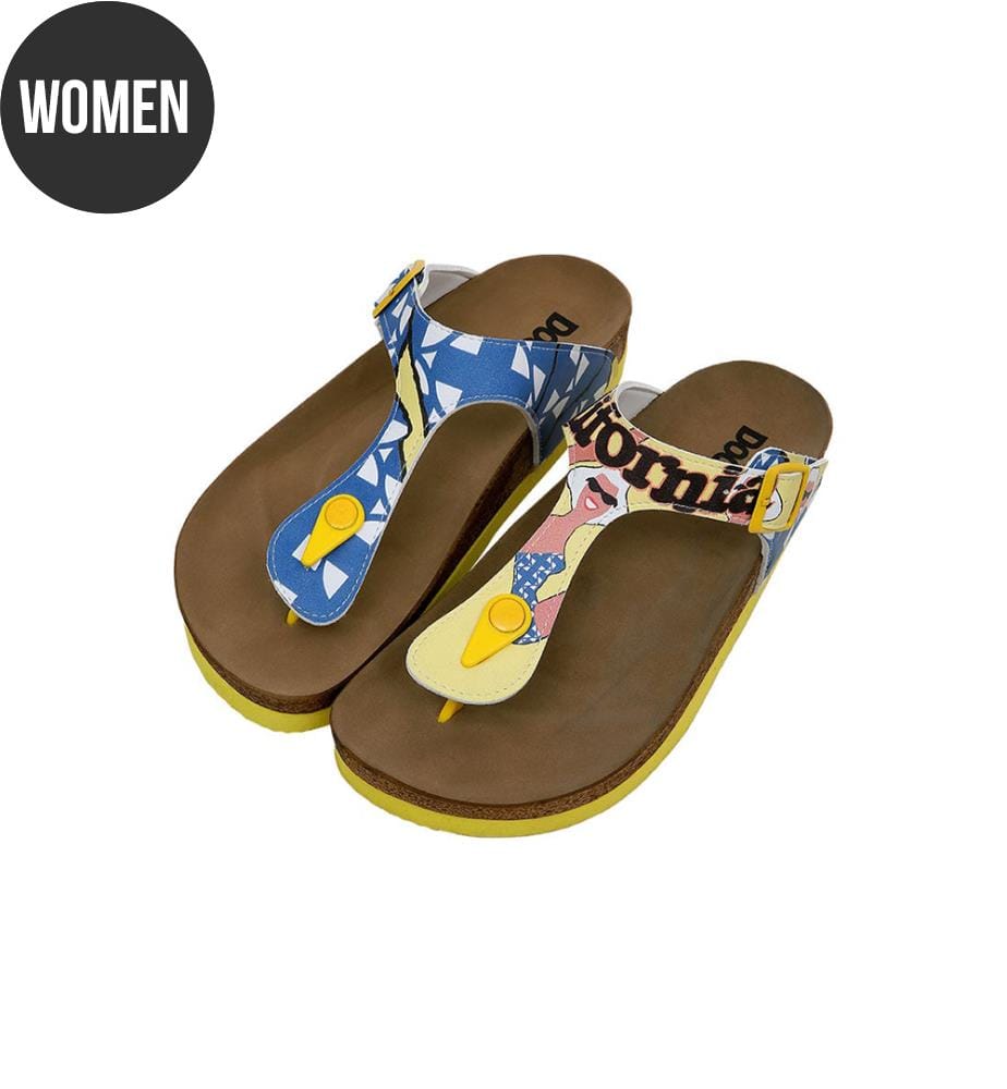 Flip-Flops Südkalifornien Tasarim - Mehrfarbig