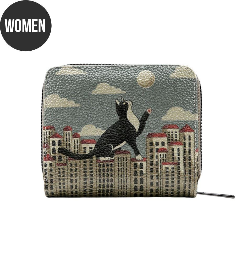 Mehrfarbiges Portemonnaie - Over the Moon Design