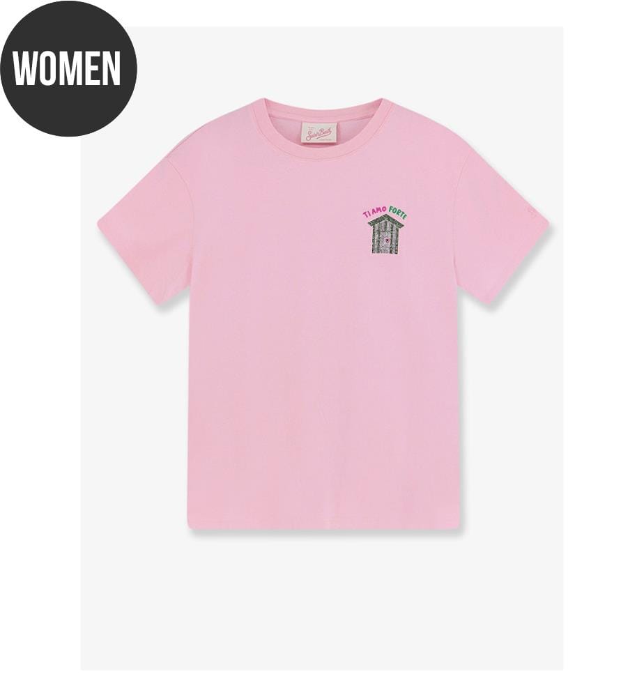 T-shirt en coton Emilie - Rose