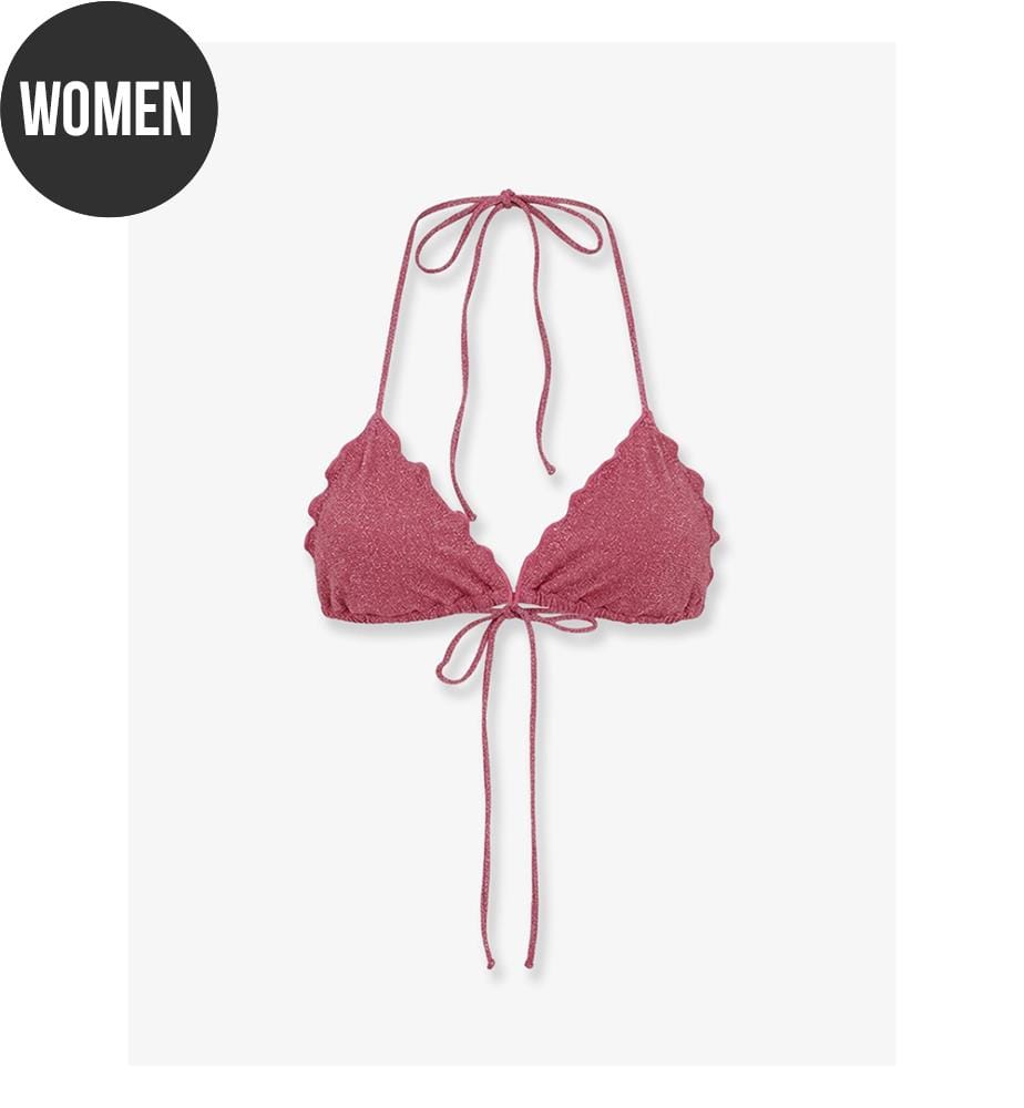 Sagittarius Bikinioberteil aus Viskosemischung - Pink