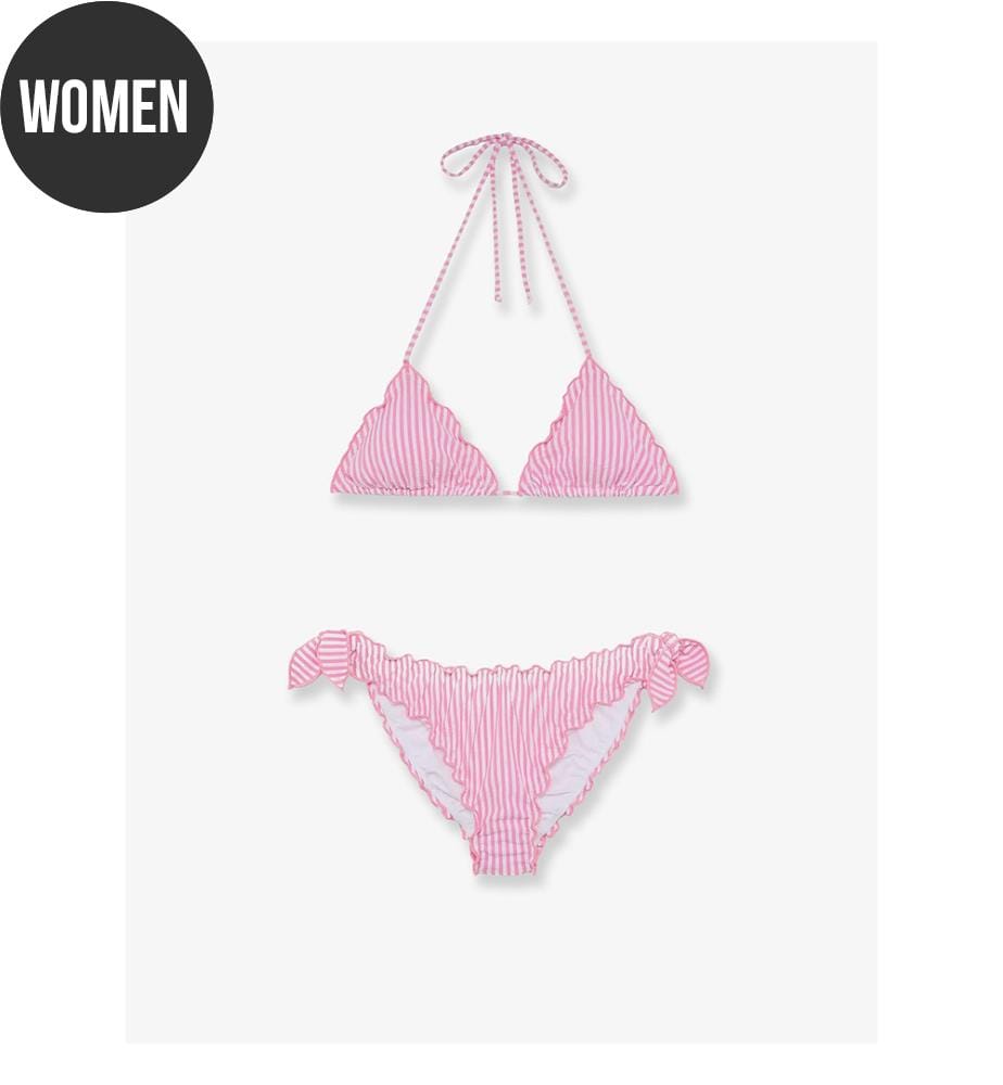 Sarius Bikini aus Stretch-Nylon mit Streifenmuster - Stripes