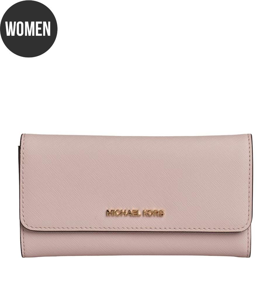Dreifache Brieftasche Jet Set Travel - Rosa