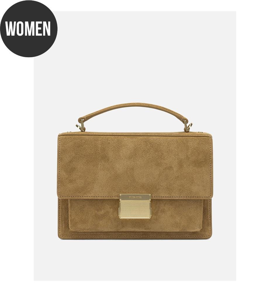 Kleine Handtasche Venezia - Camel