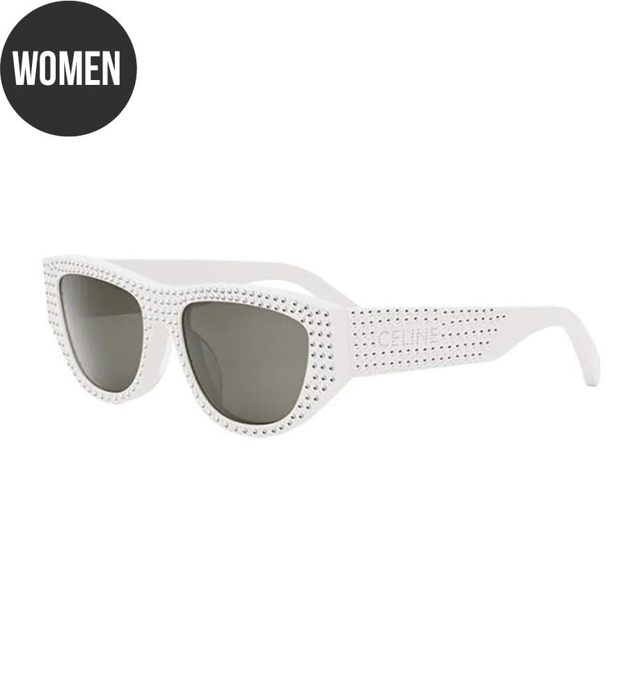 Sonnenbrille CL4278US5525A - Weisser Clou und Kristall