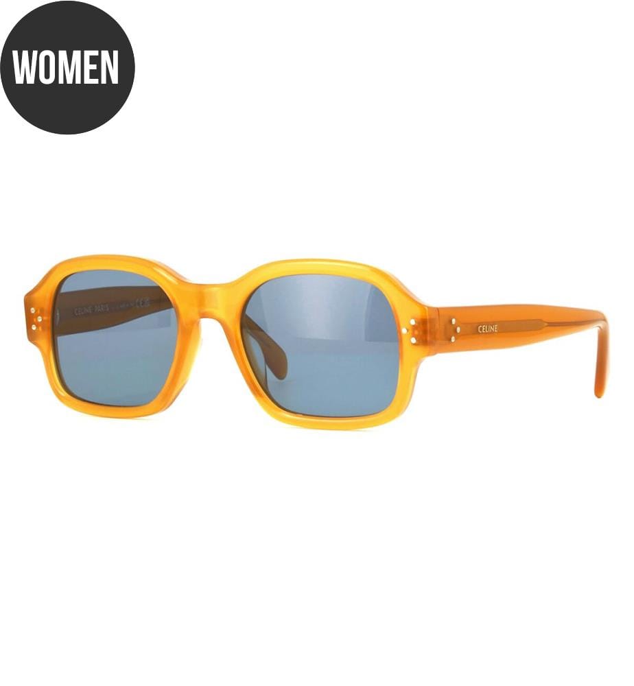 Sonnenbrille Cl40266U Braun/Blaue Gläser