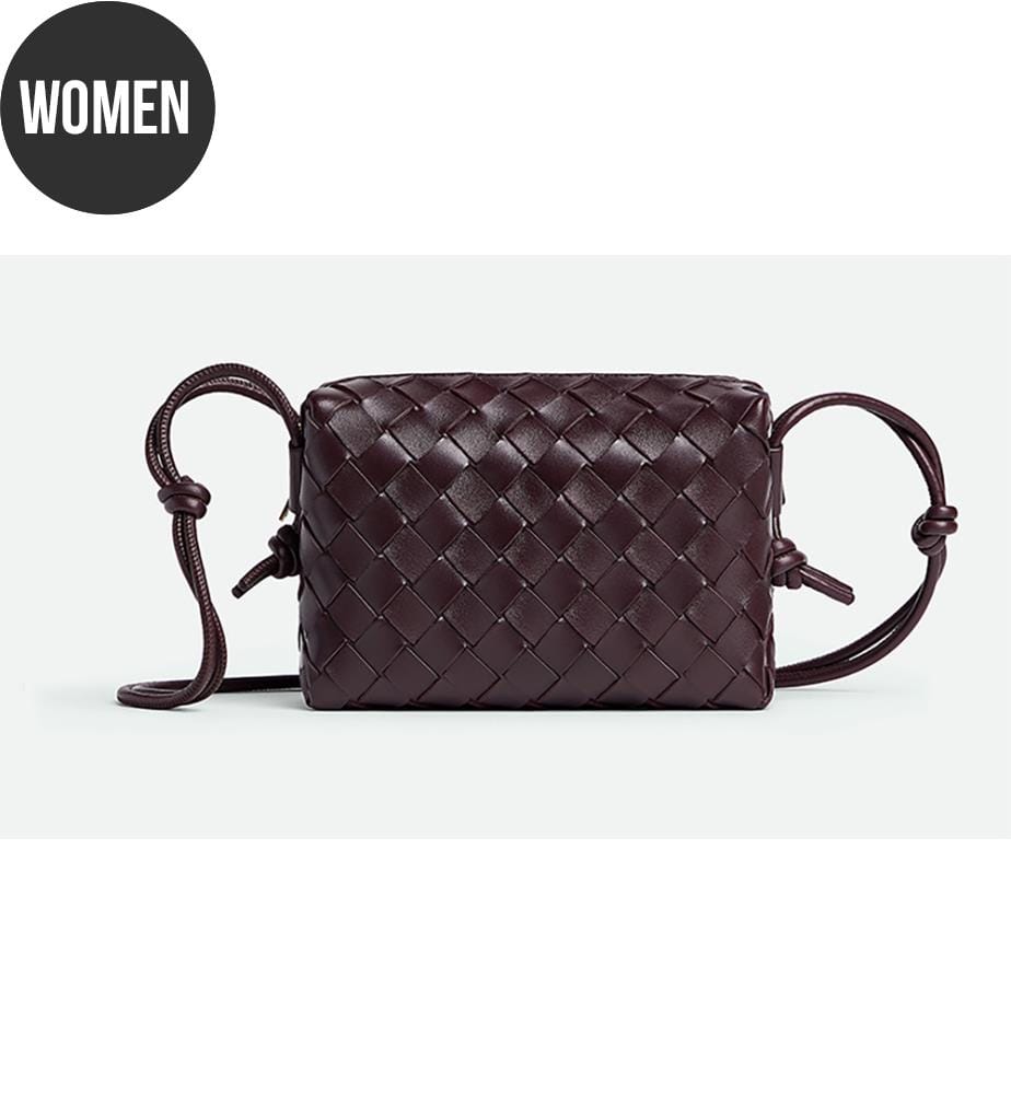 Mini-Tasche - Dark Barolo / Gold