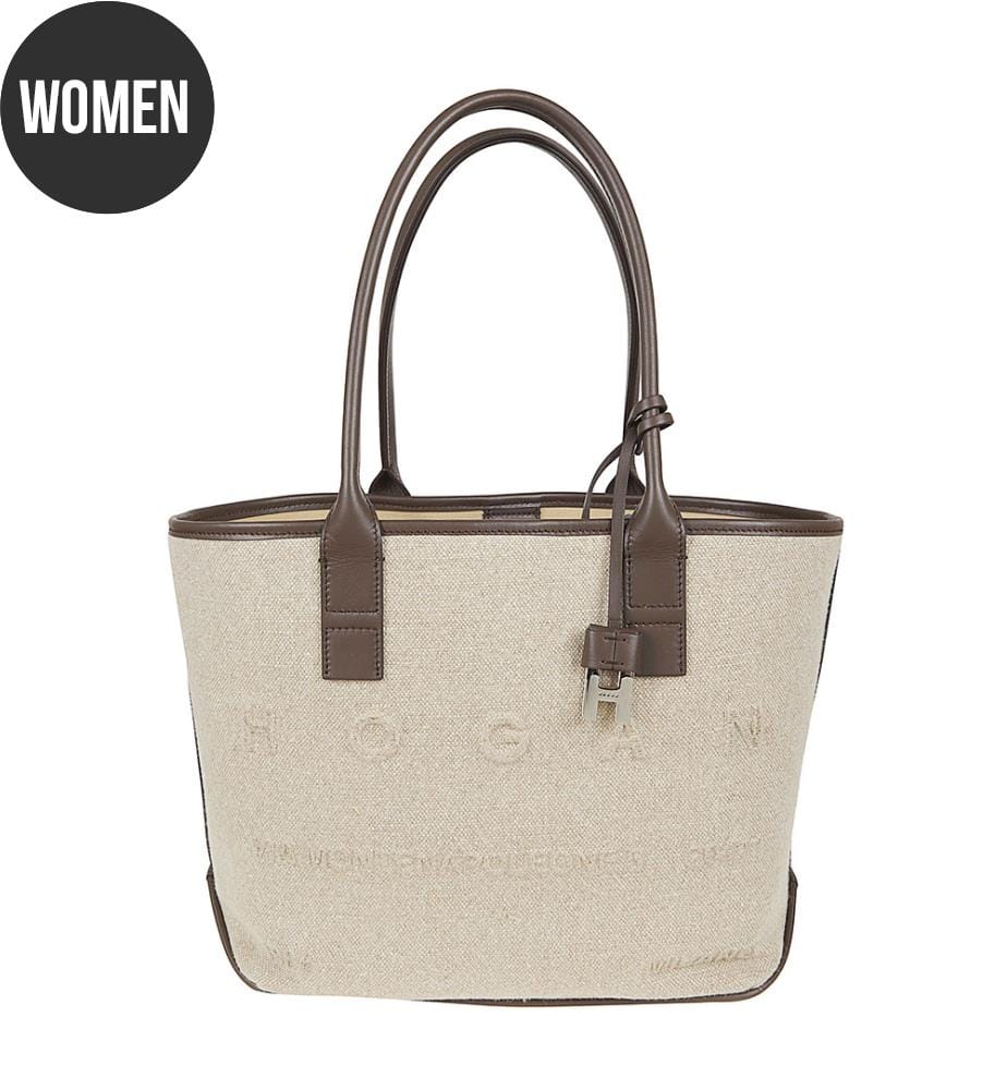 Borsa tote Adress Small - Naturale