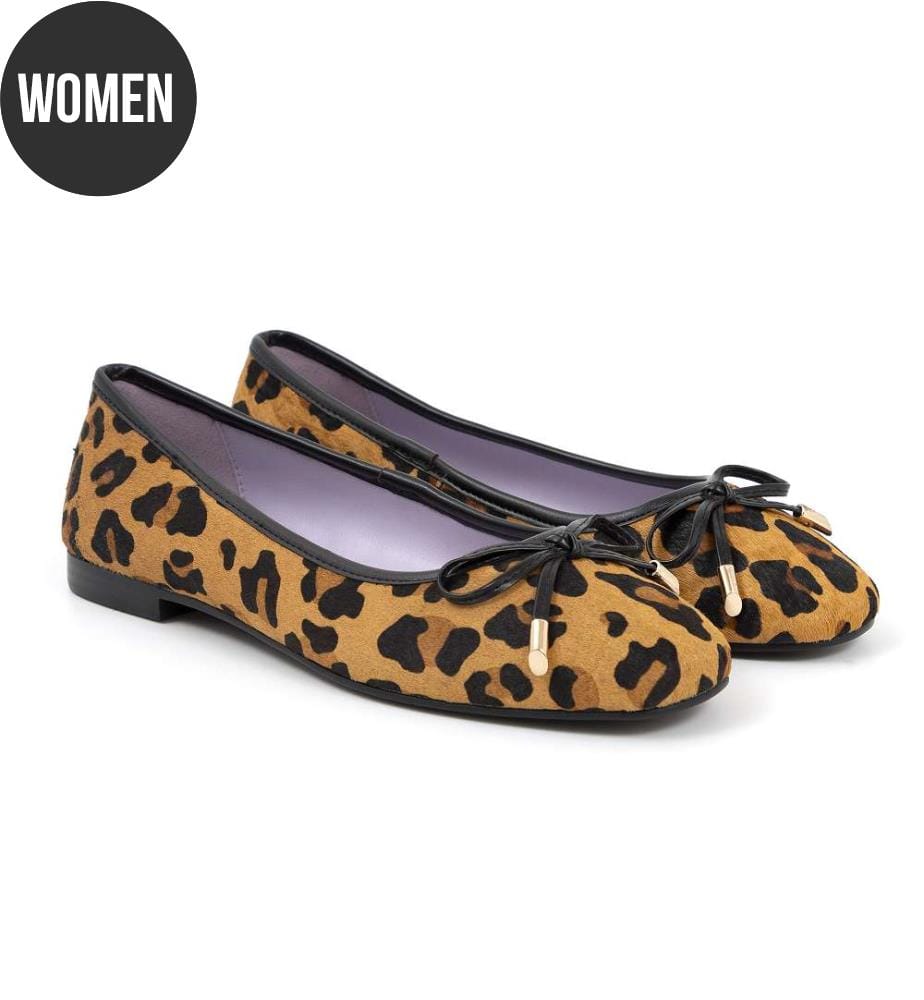 Ballerina-Schuhe - Braun