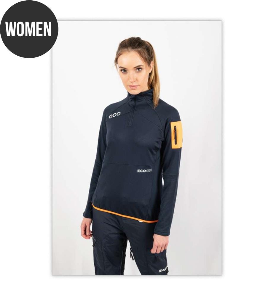 Pull Technique Ecoactive - Bleu Foncé