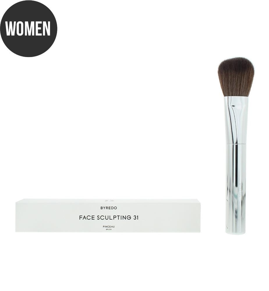 Sculpting Makeup Brush - Silver